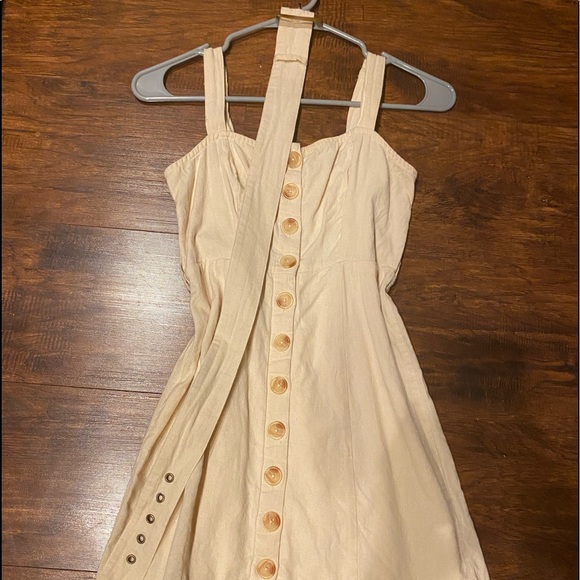 Cream Summer Dress - Picture 2 of 2